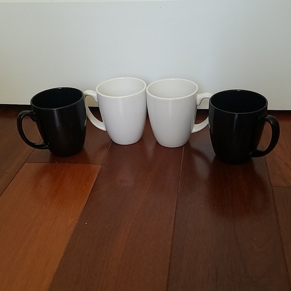 🔴Set of 2 white coffee mugs - Picture 2 of 2